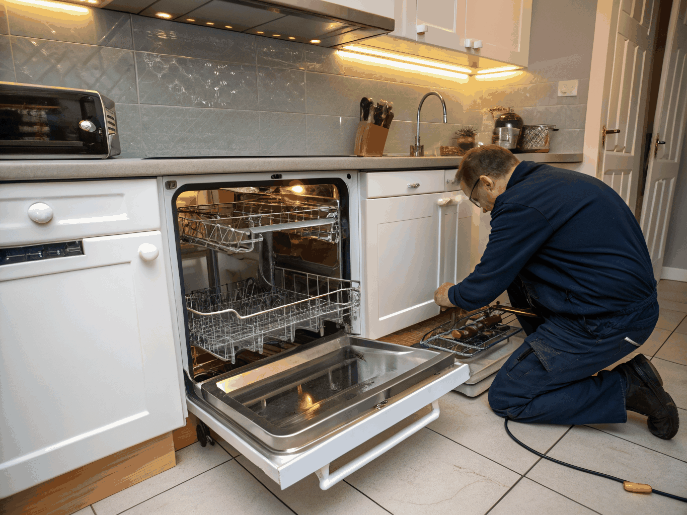 Precision Bosch appliance maintenance and diagnostic check in Alpharetta