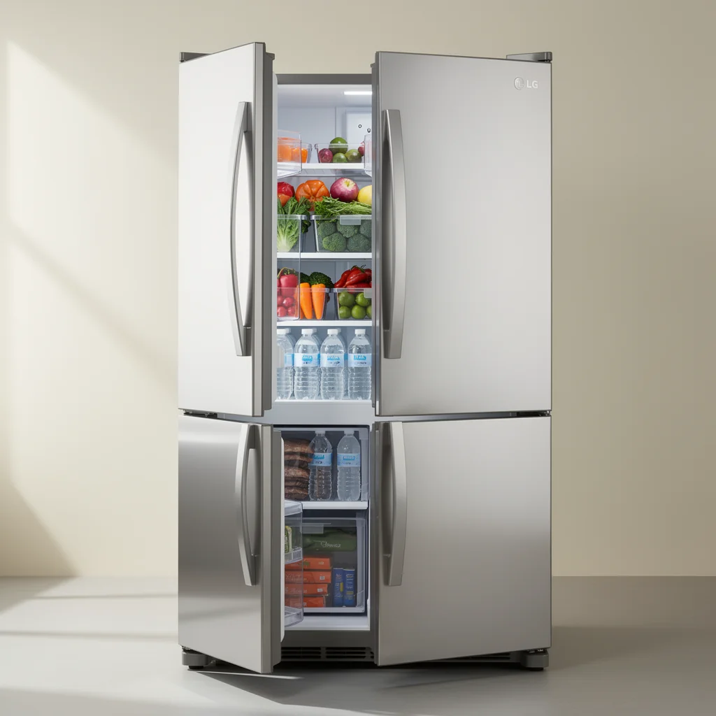 LG linear compressor refrigerator and direct-drive washer servicing